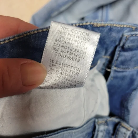 Desire size 7 Women's Light Blue Jeans - Picture 6 of 10